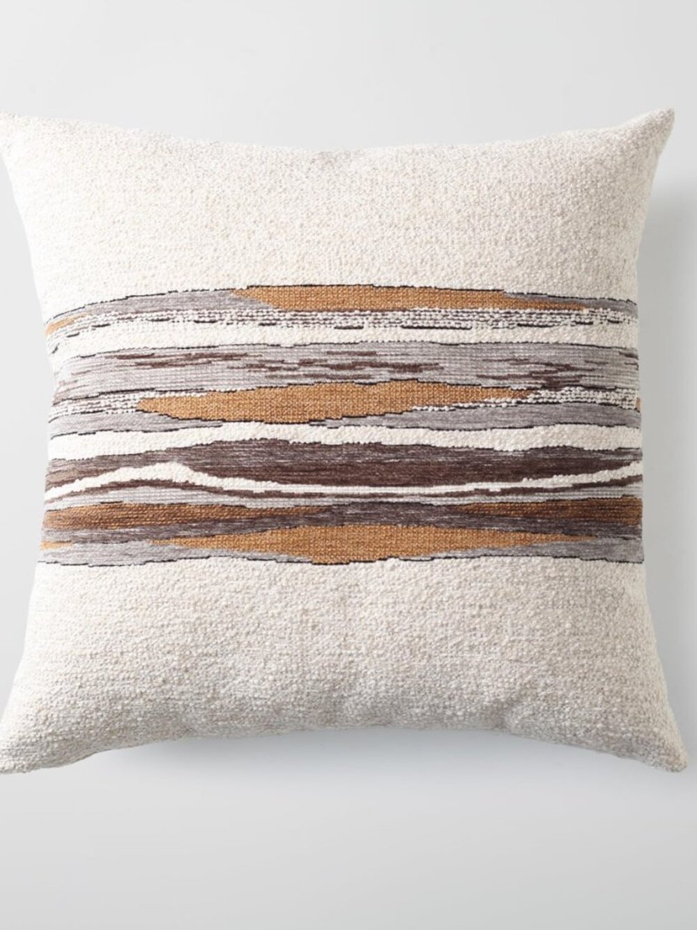 Throw Pillow Covers, Pack of 1, Combos, Mustard, 20"x20"